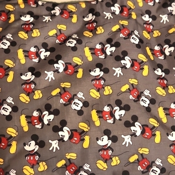 WOMENS Disney Army Green Mickey Mouse shoulder bag. - Picture 6 of 13